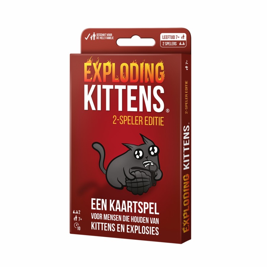 Exploding Kittens 2 Persoonsspellen | Exploding Kittens 2 Speler Nl