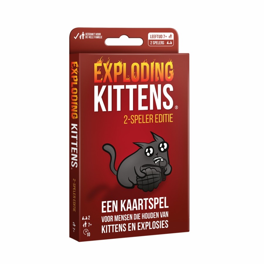 Exploding Kittens 2 Persoonsspellen | Exploding Kittens 2 Speler Nl