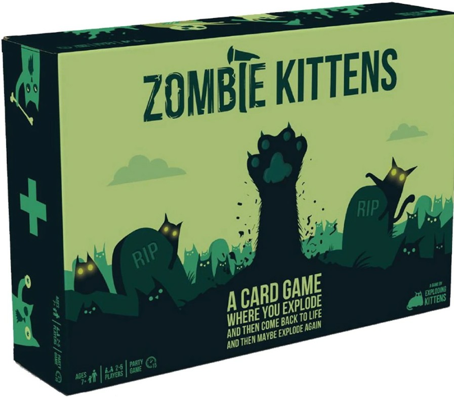 Exploding Kittens Kaartspellen | Zombie Kittens - En