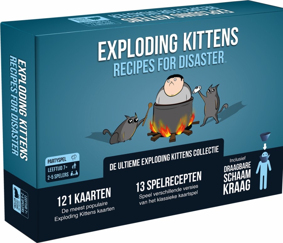 Exploding Kittens Partyspellen | Exploding Kittens Recipes For Disaster - Nl