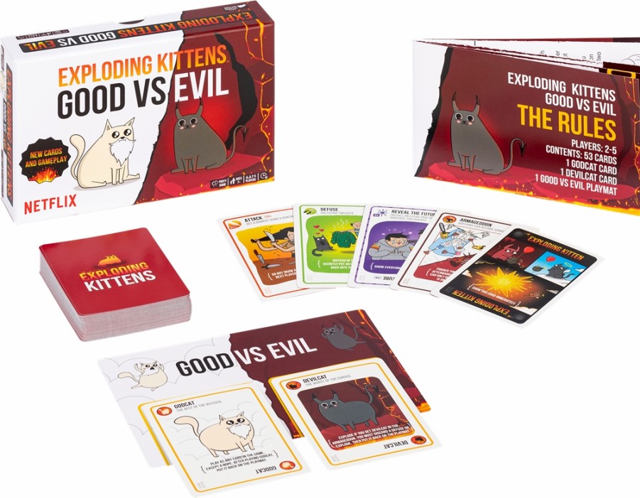 Exploding Kittens Partyspellen | Exploding Kittens Good Vs Evil En