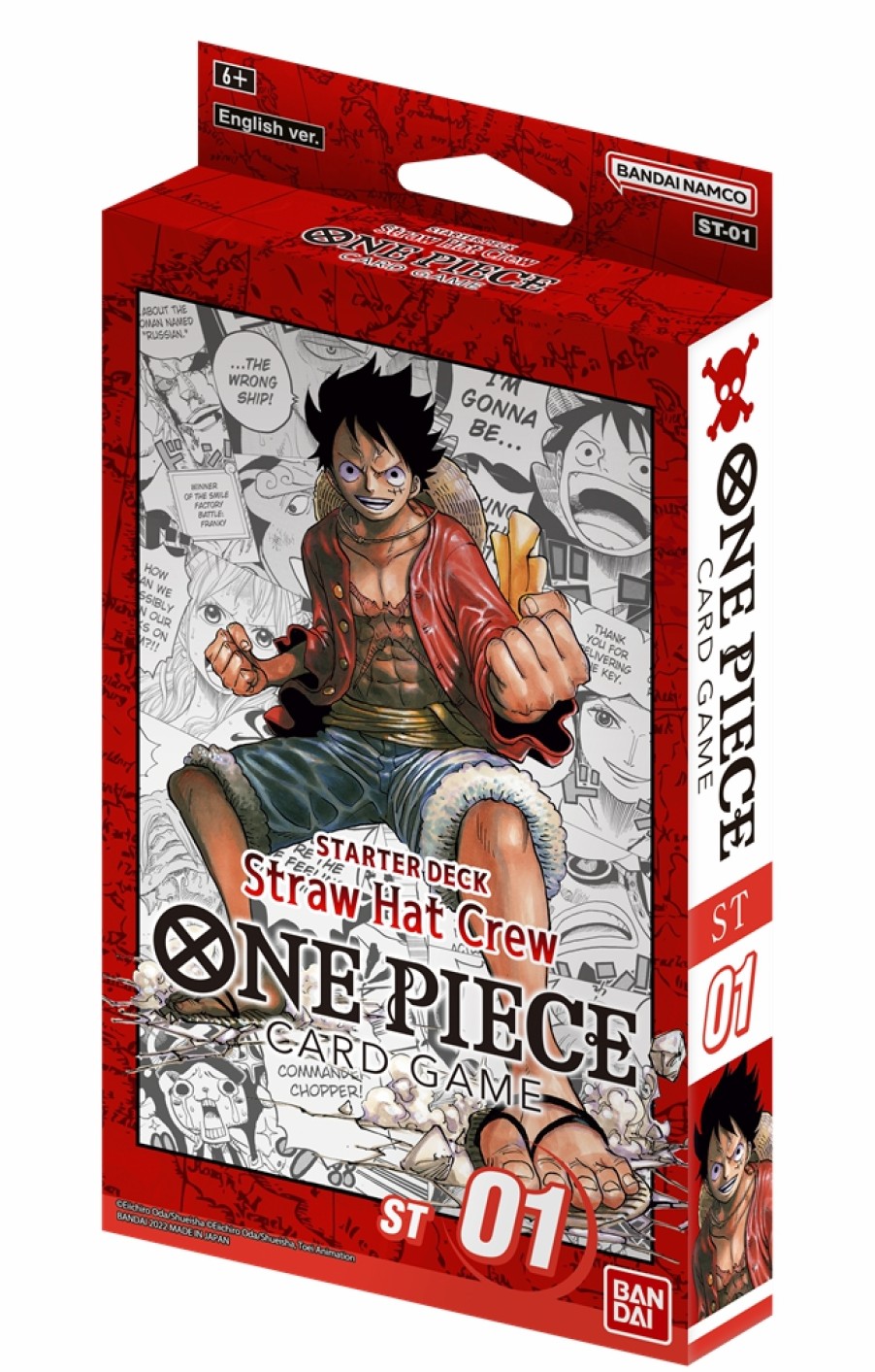 Bandai One Piece Card Game | One Piece Straw Hat Crew Starter Deck