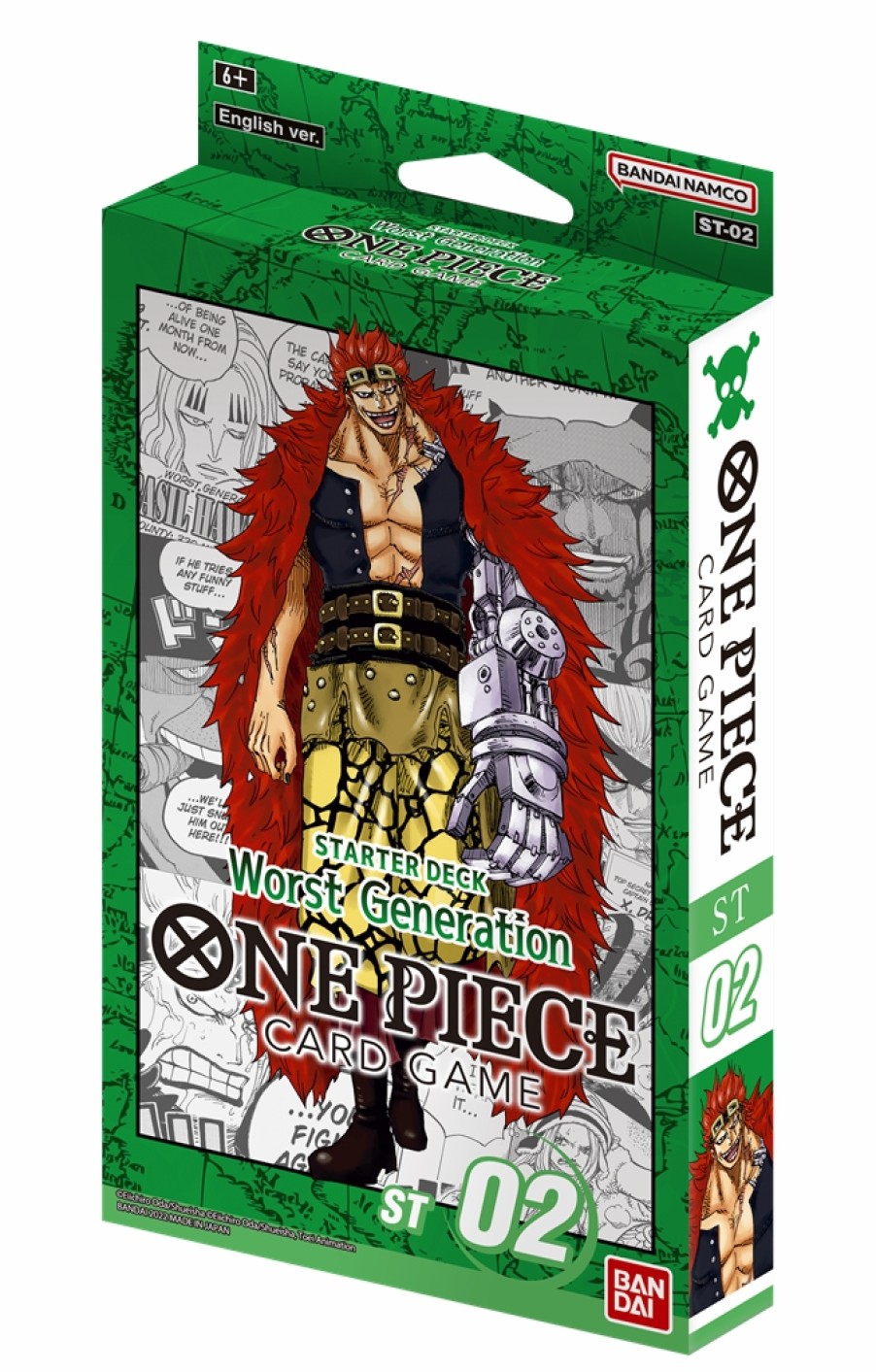 Bandai One Piece Card Game | One Piece Worst Generation Starter Deck