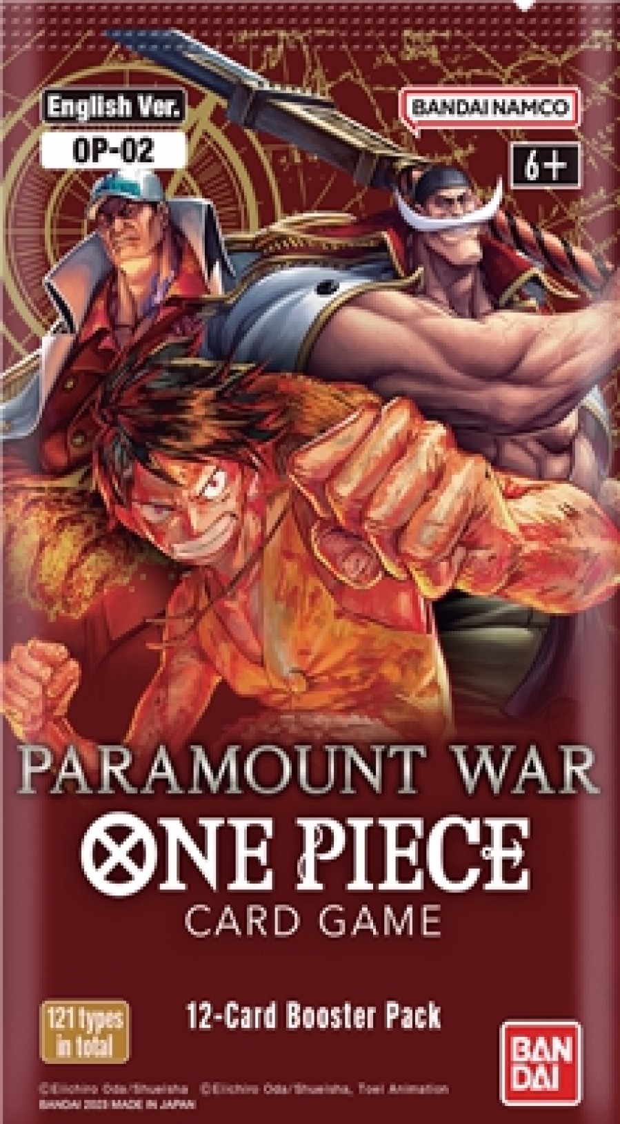 Bandai One Piece Card Game | One Piece - Paramount War Booster