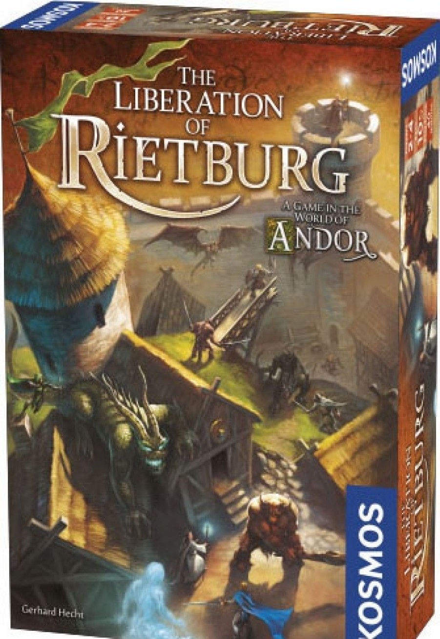 Thames & Kosmos Samenwerking Bordspel | Legends Of Andor - The Liberation Of Rietburg