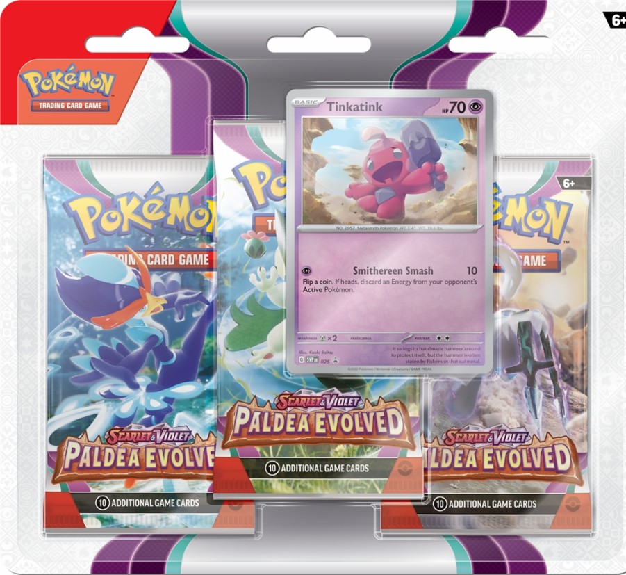 Pokemon USA Pokemon Series | Pokemon: Sv Paldea Evolved 3Bb - Tinkatink