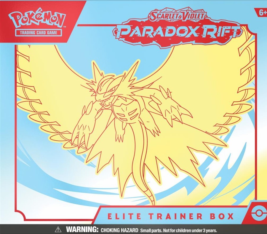 Pokemon USA Pokemon Series | Pokemon: Paradox Rift Elite Trainer Box - Roaring Moon