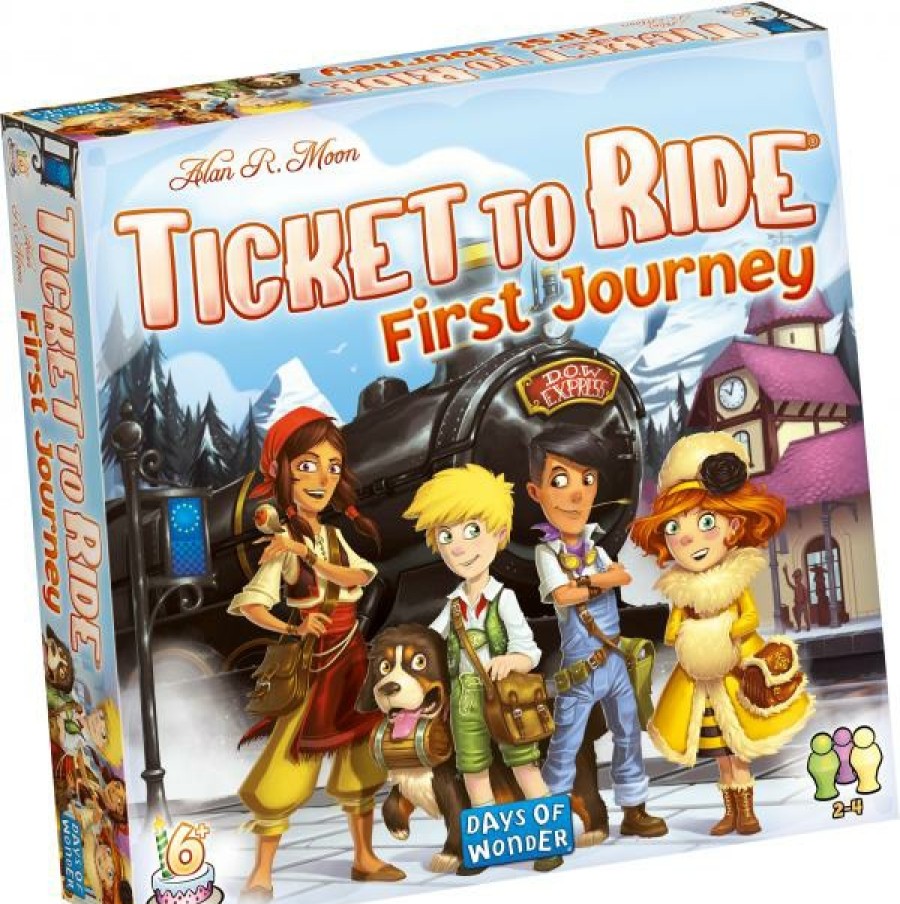 Days of Wonder Ticket To Ride | Ticket To Ride - First Journey (Europe)