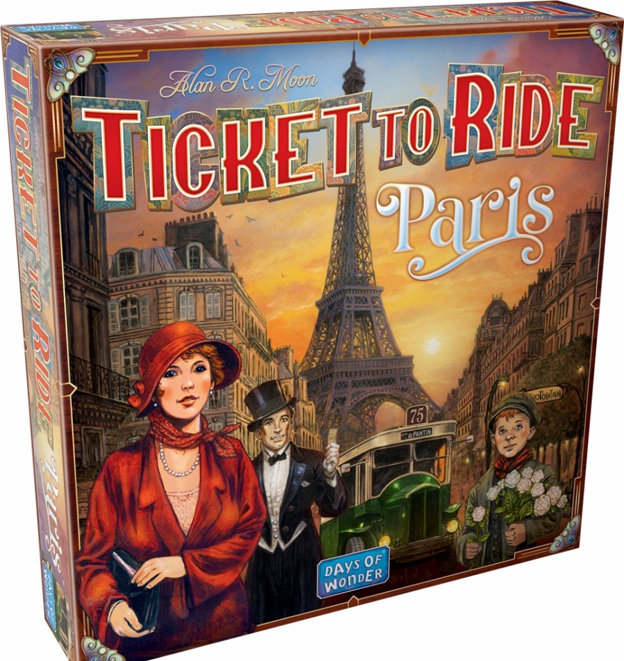 Days of Wonder Ticket To Ride | Ticket To Ride Paris