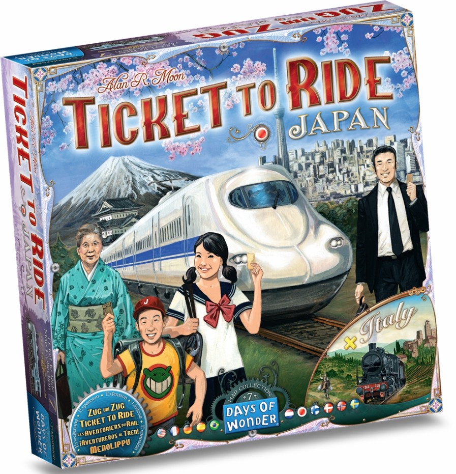 Days of Wonder Ticket To Ride | Ticket To Ride - Japan/Italy