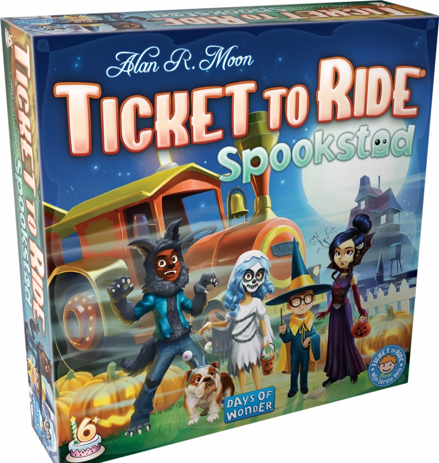 Days of Wonder Kinderspellen | Ticket To Ride Spookstad