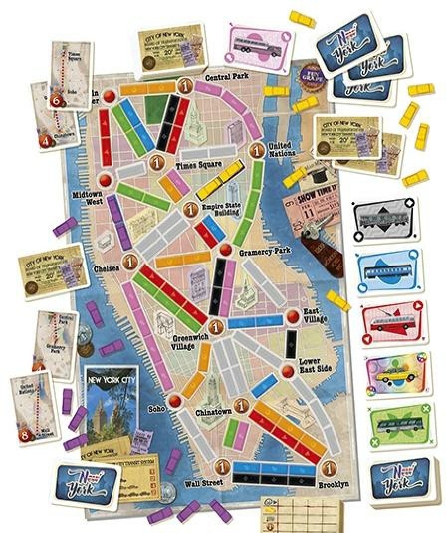 Days of Wonder Ticket To Ride | Ticket To Ride - New-York