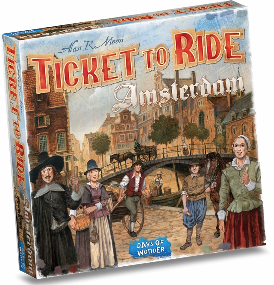 Days of Wonder Ticket To Ride | Ticket To Ride: Amsterdam - Nl