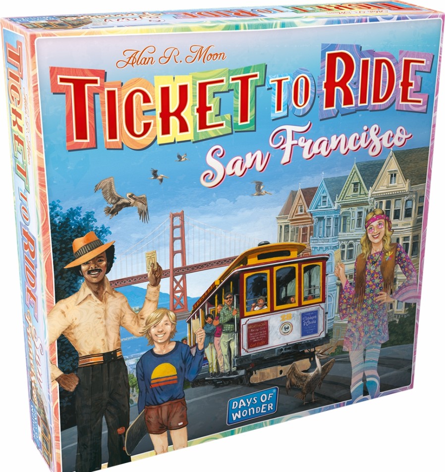 Days of Wonder Ticket To Ride | Ticket To Ride San Francisco - Nl