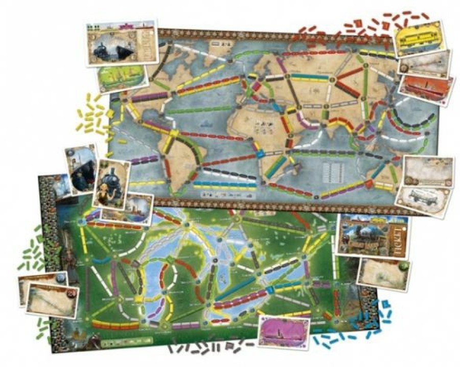 Days of Wonder Ticket To Ride | Ticket To Ride Rails & Sails - English