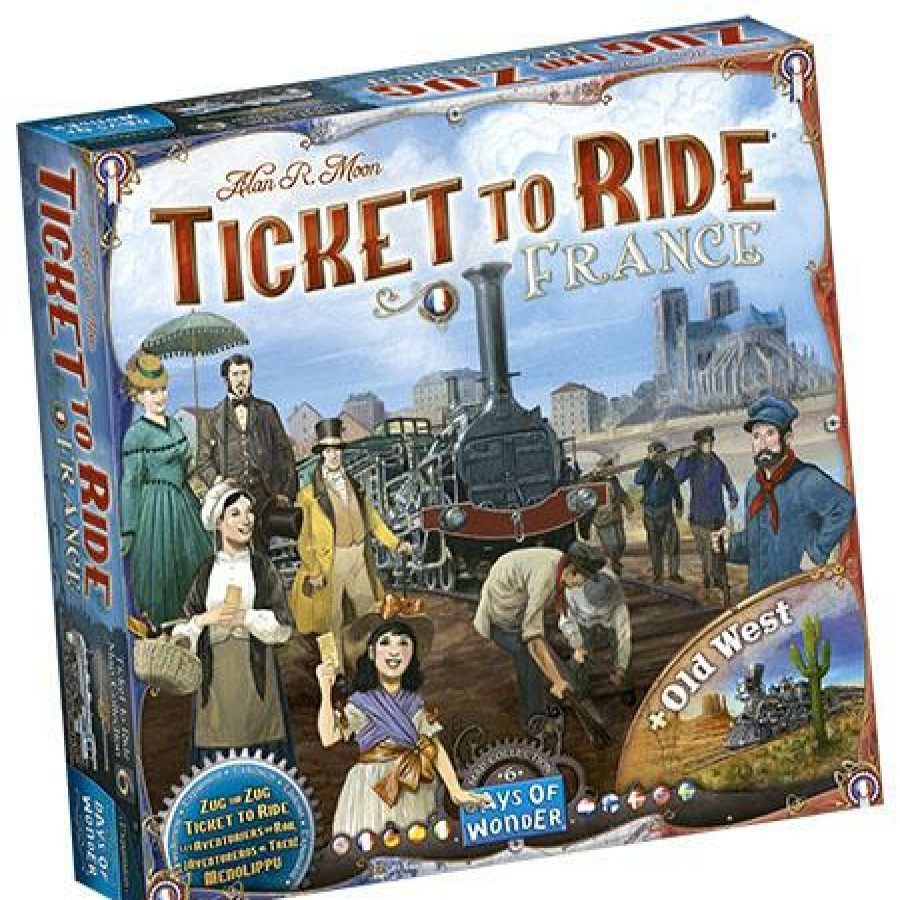 Days of Wonder Ticket To Ride | Ticket To Ride - France/Old West