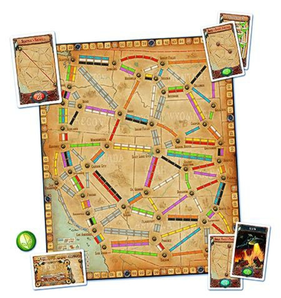 Days of Wonder Ticket To Ride | Ticket To Ride - France/Old West