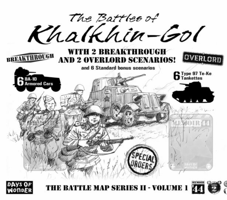 Days of Wonder Strategische Spellen | Memoir'44 -Battles Of Khalkhin Gol Expansion