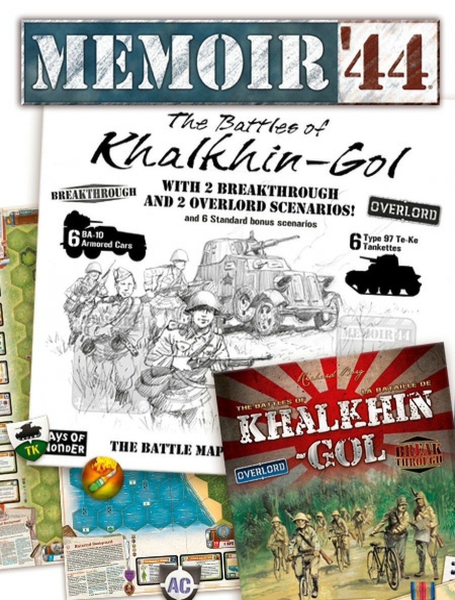 Days of Wonder Strategische Spellen | Memoir'44 -Battles Of Khalkhin Gol Expansion