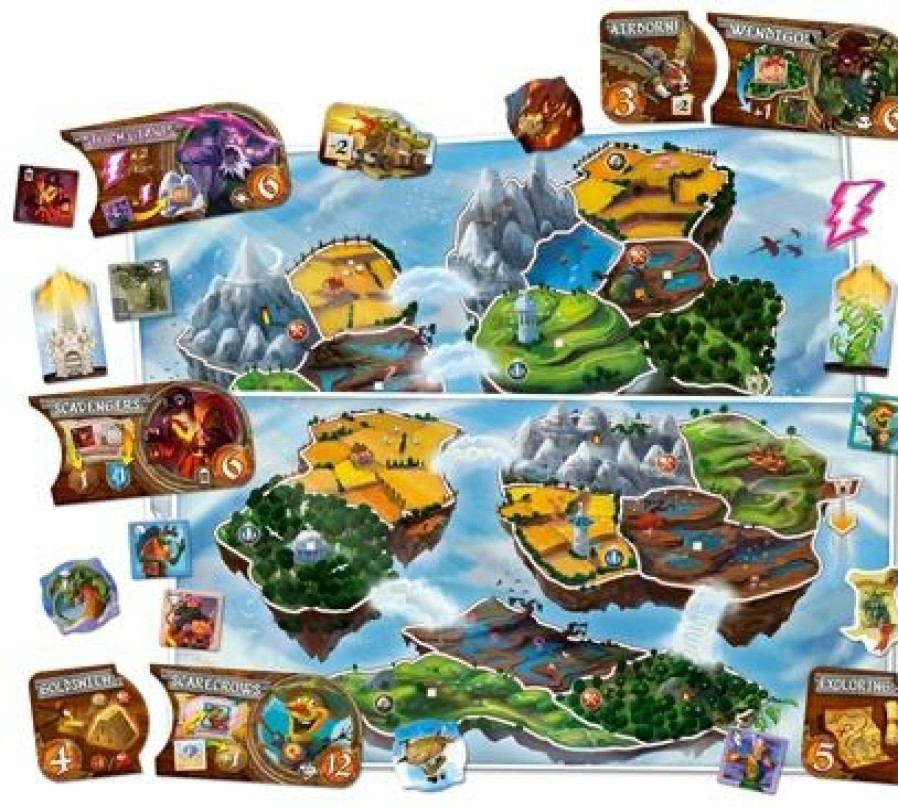 Days of Wonder Strategische Spellen | Small World Race Collection 3 Sky Islands