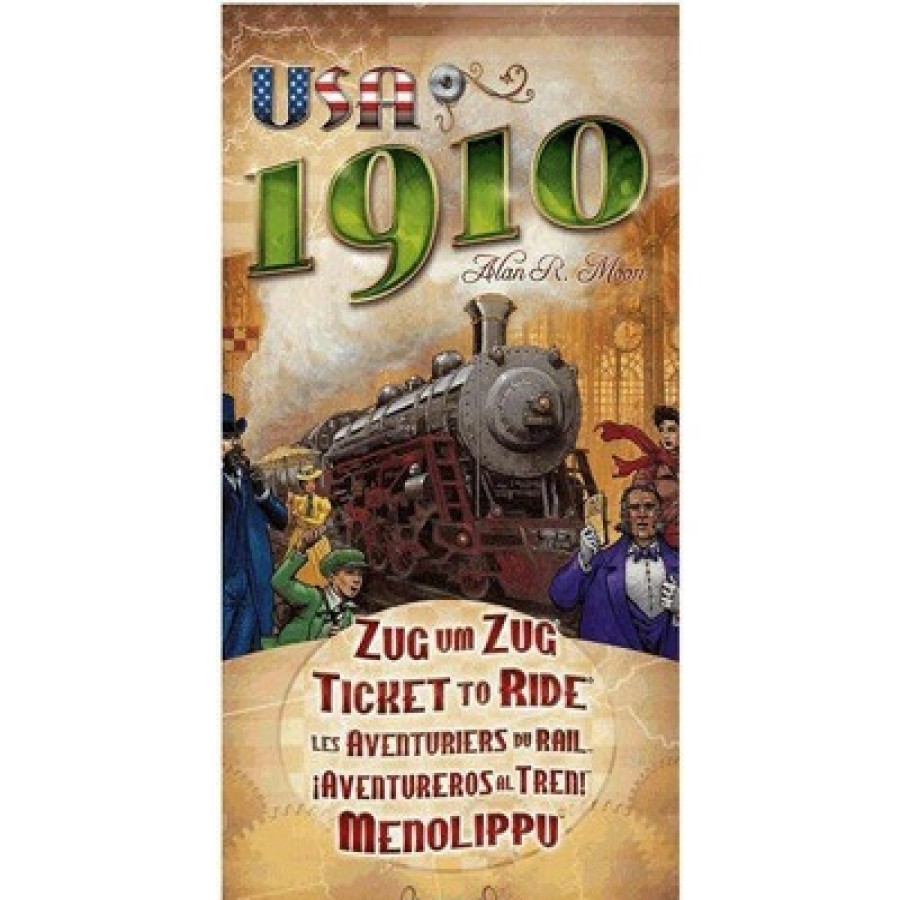 Days of Wonder Ticket To Ride | Ticket To Ride - Usa 1910