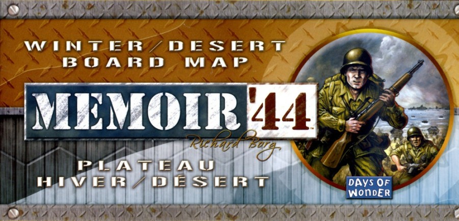 Days of Wonder Strategische Spellen | Memoir'44 - Winter/Desert Map