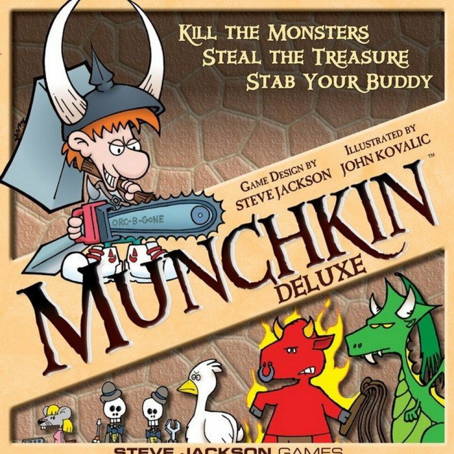 Steve Jackson Games Munchkin | Munchkin Deluxe