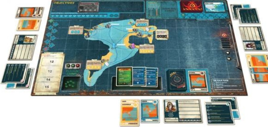 Z-Man Games Samenwerking Bordspel | Pandemic Legacy Season 2 - Black