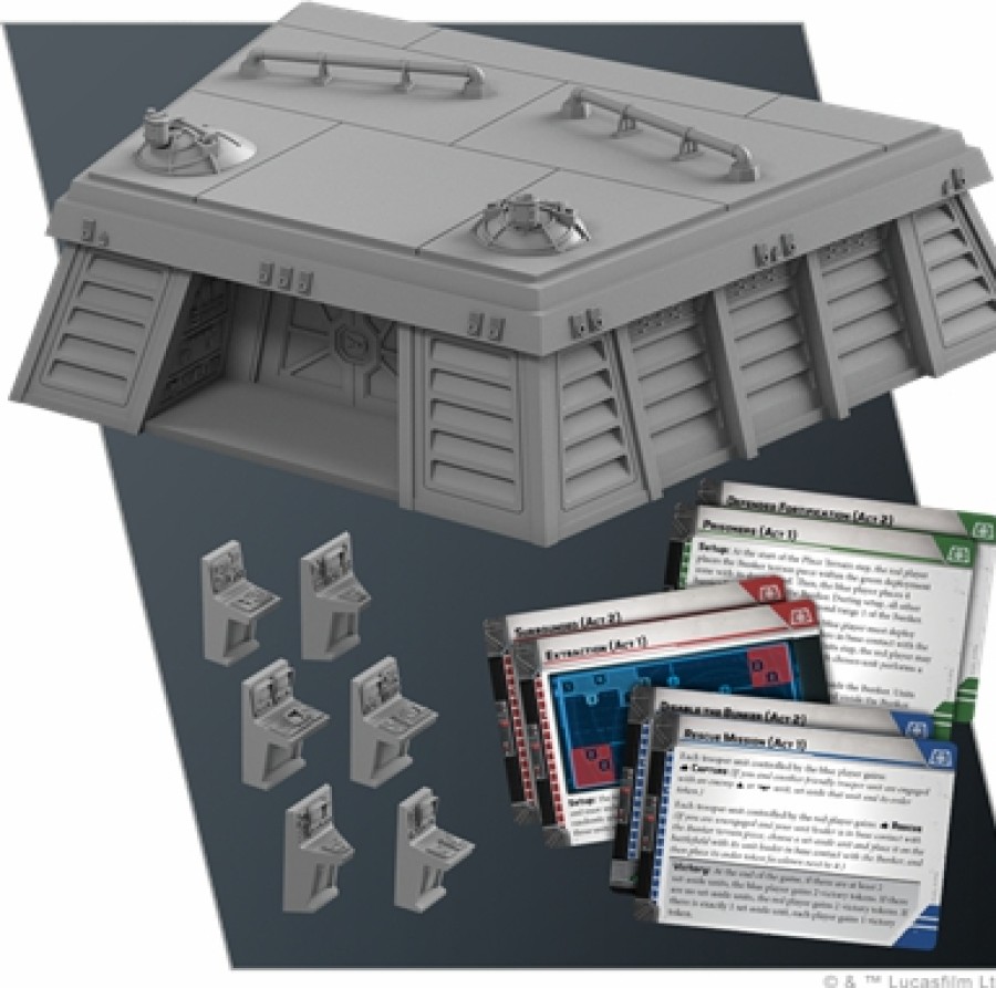 Fantasy Flight Games Star Wars Legion | Star Wars Legion Imperial Bunker