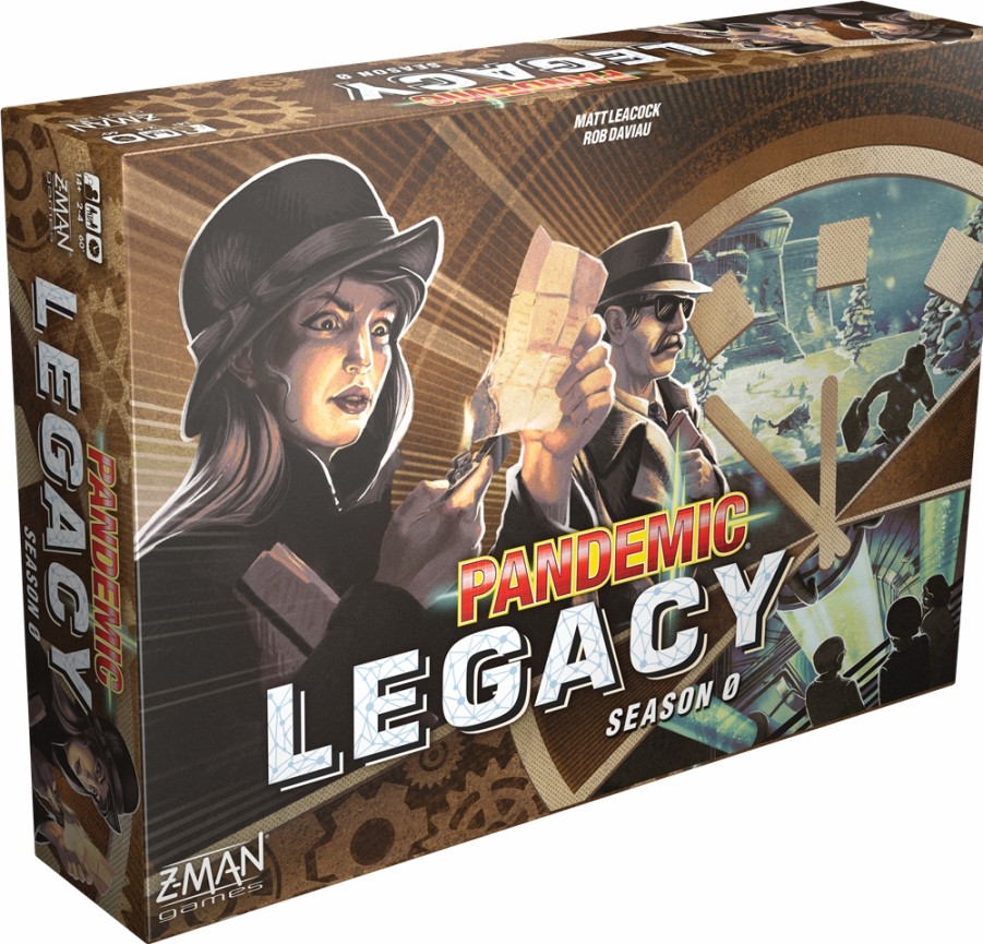 Z-Man Games Samenwerking Bordspel | Pandemic Legacy Season 0