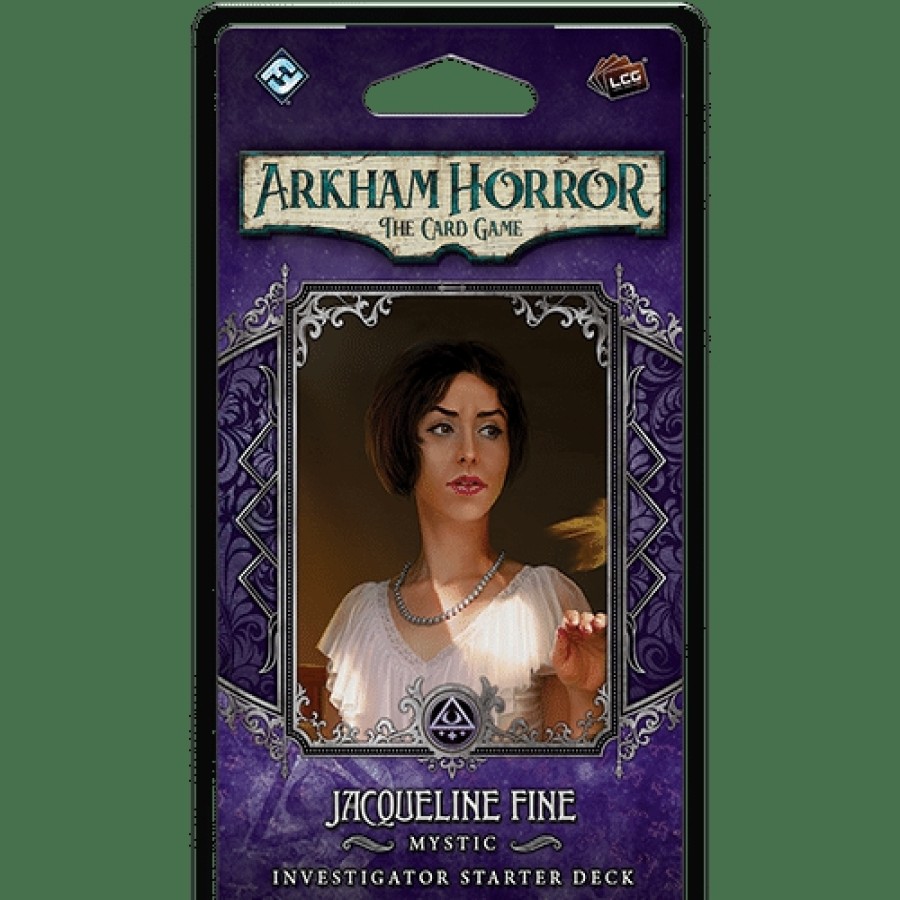 Fantasy Flight Games Arkham Horror Lcg | Arkham Horror Lcg Jacqueline Fine Investigator Deck