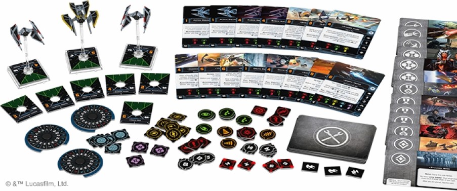 Fantasy Flight Games Star Wars X-Wing | Star Wars X-Wing 2.0 Skystrike Academy