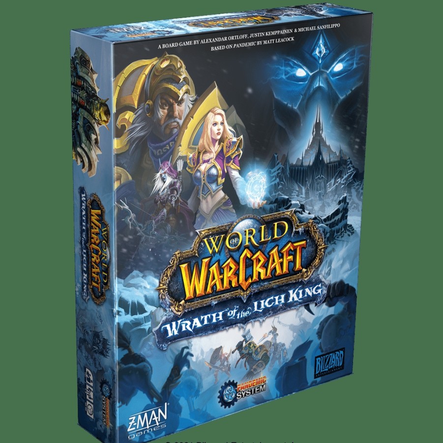 Z-Man Games Samenwerking Bordspel | Pandemic Wrath Of The Lich King