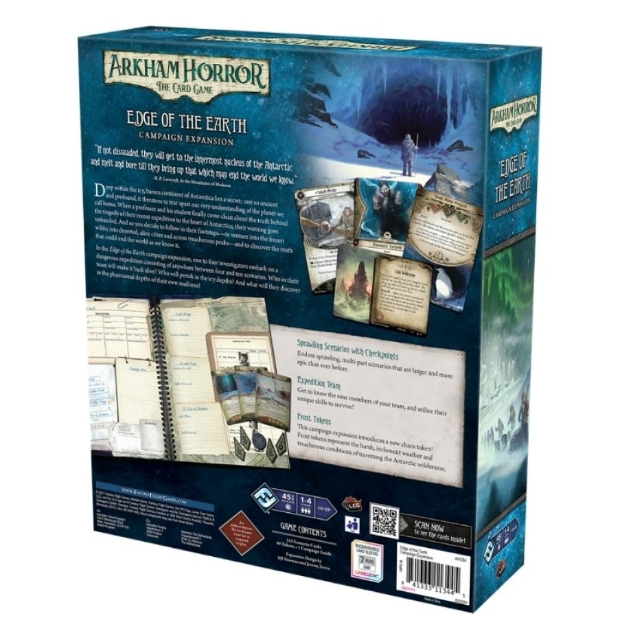 Fantasy Flight Games Arkham Horror Lcg | Arkham Horror Lcg Edge Of The Earth Campaign