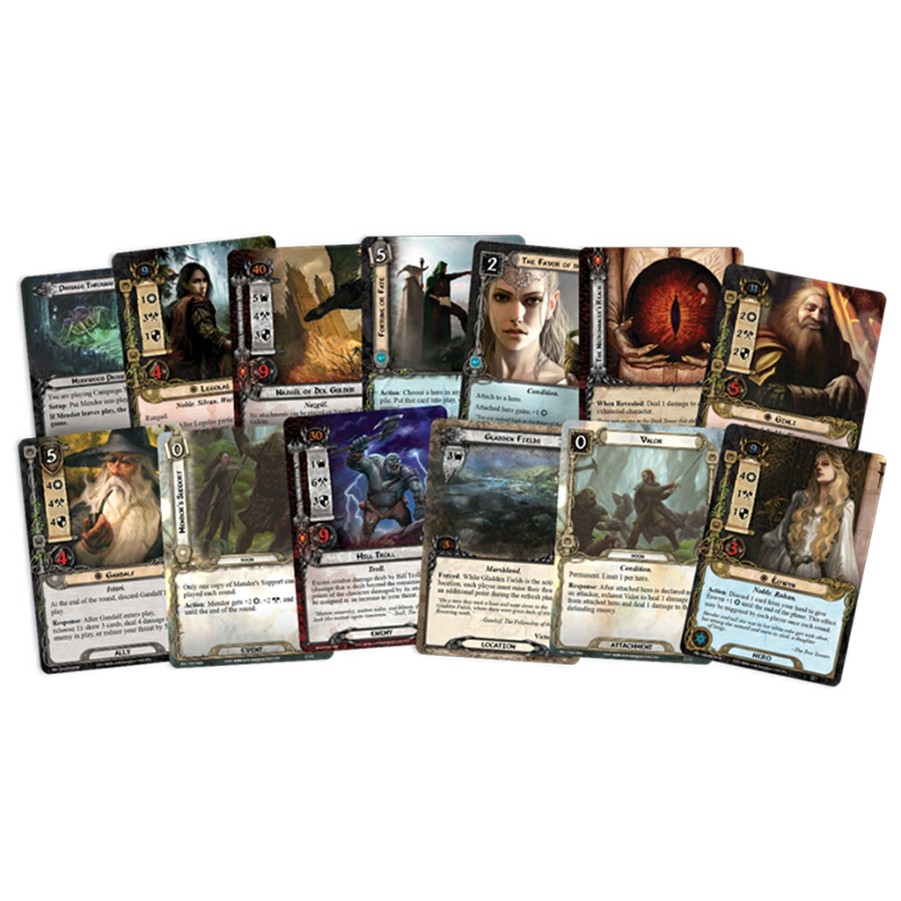 Fantasy Flight Games Lord Of The Rings | Lord Of The Rings Lcg The Card Game Revised