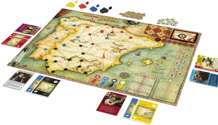 Z-Man Games Samenwerking Bordspel | Pandemic Iberia