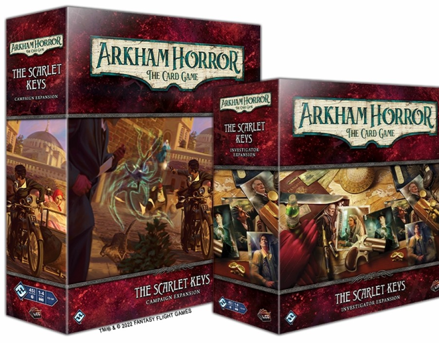 Fantasy Flight Games Arkham Horror Lcg | Arkham Horror Lcg The Scarlet Keys Investigator Expansion