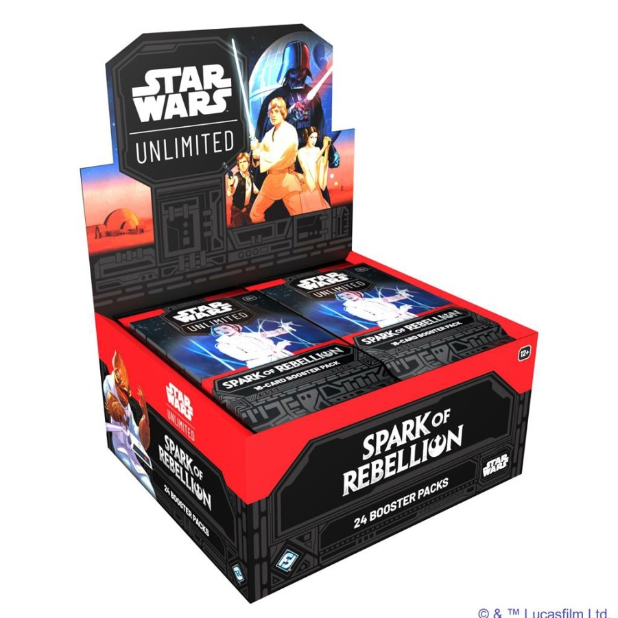 Fantasy Flight Games Pokemon Tins | Star Wars Unlimited: Spark Of Rebellion - Boosterbox