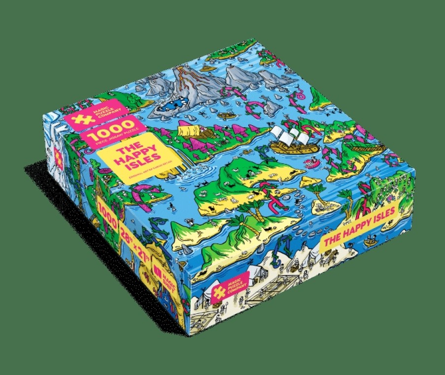 Magic Puzzle Company 1000 Stukjes | Puzzel: The Happy Isles