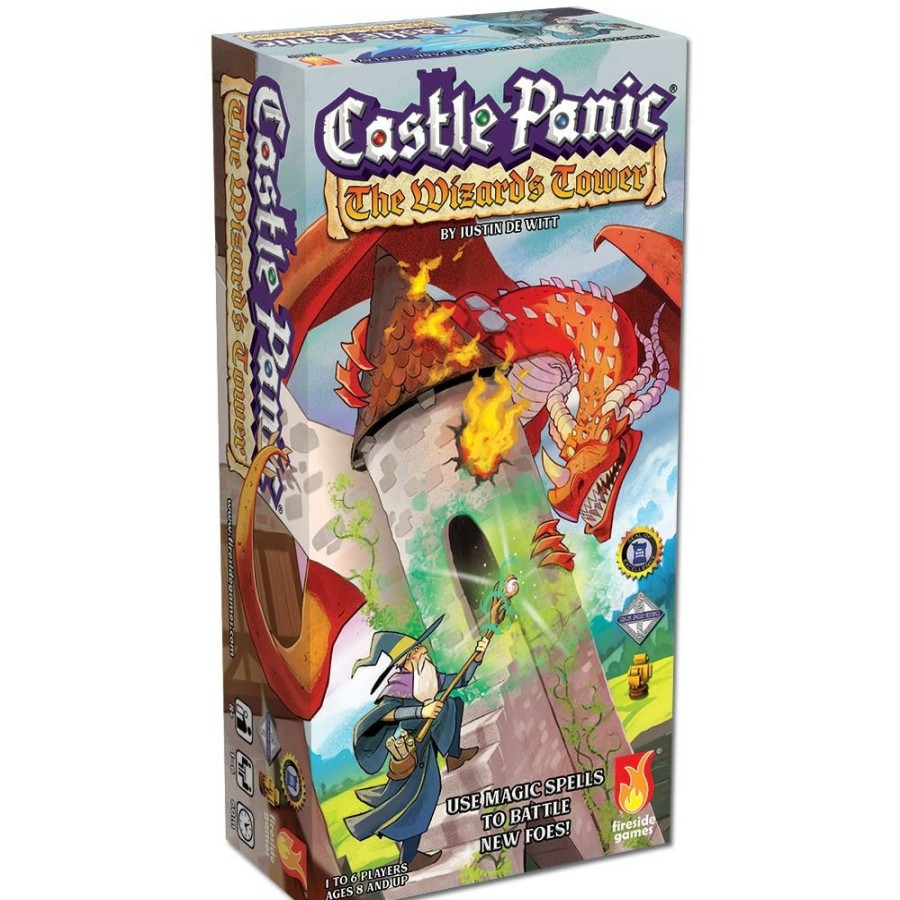 Fireside Games Strategische Spellen | Castle Panic The Wizards Tower 2Nd Edition