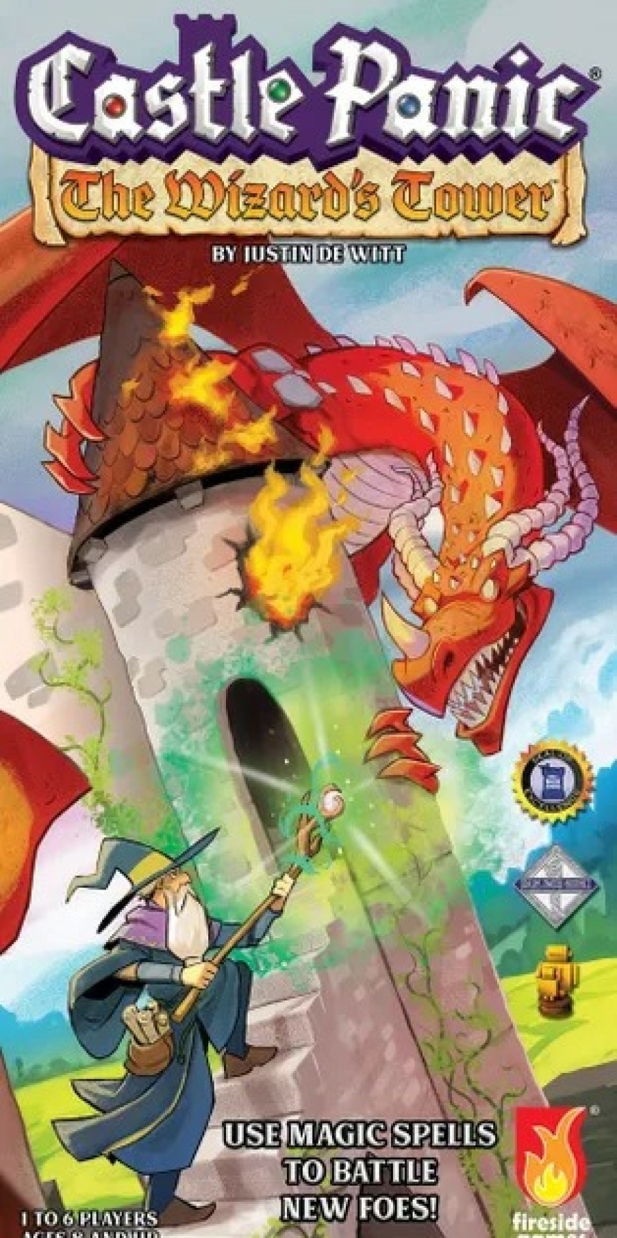 Fireside Games Strategische Spellen | Castle Panic The Wizards Tower 2Nd Edition