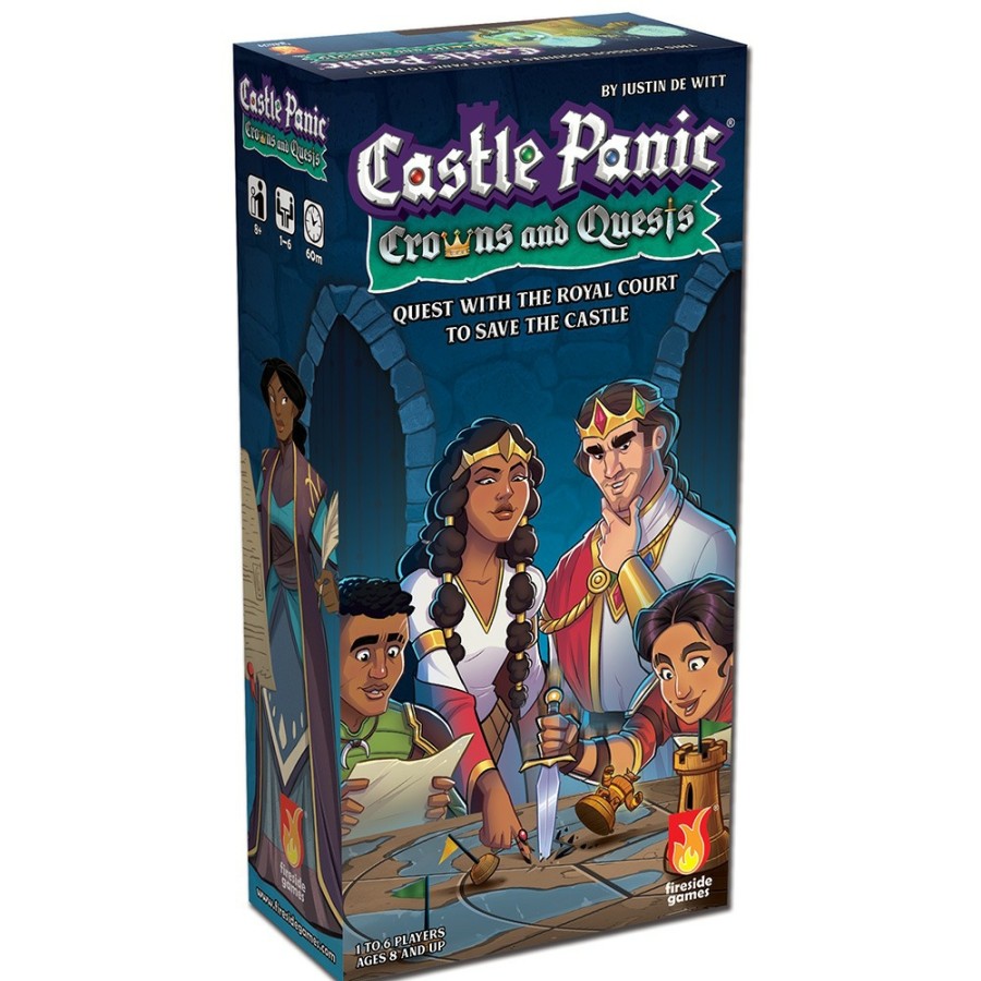 Fireside Games Strategische Spellen | Castle Panic: Crowns And Quests