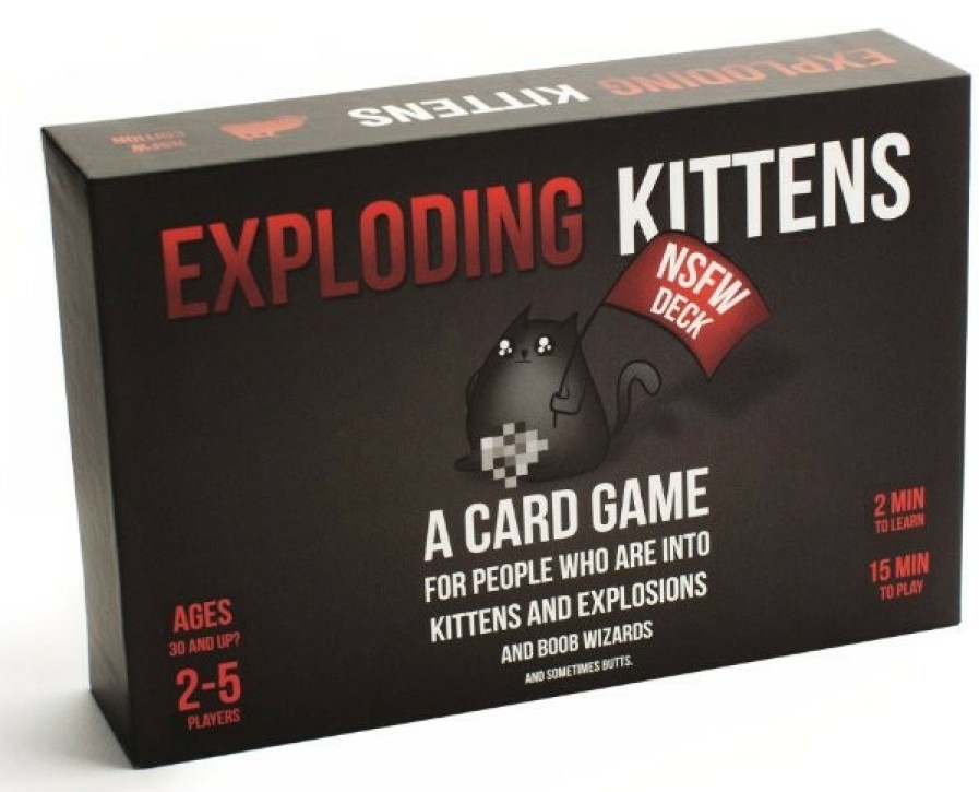 Asmodee Partyspellen | Exploding Kittens: Nsfw Edition