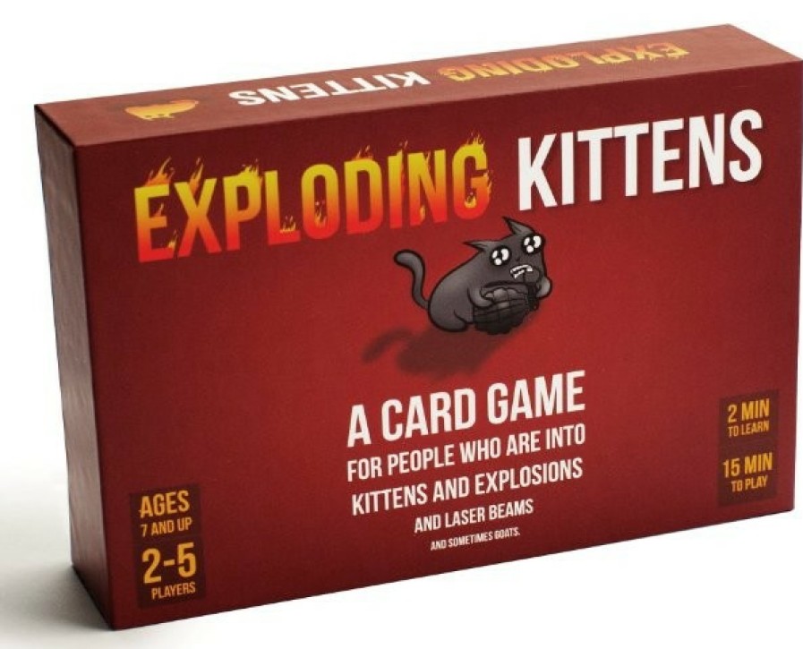 Asmodee Partyspellen | Exploding Kittens: Original Edition