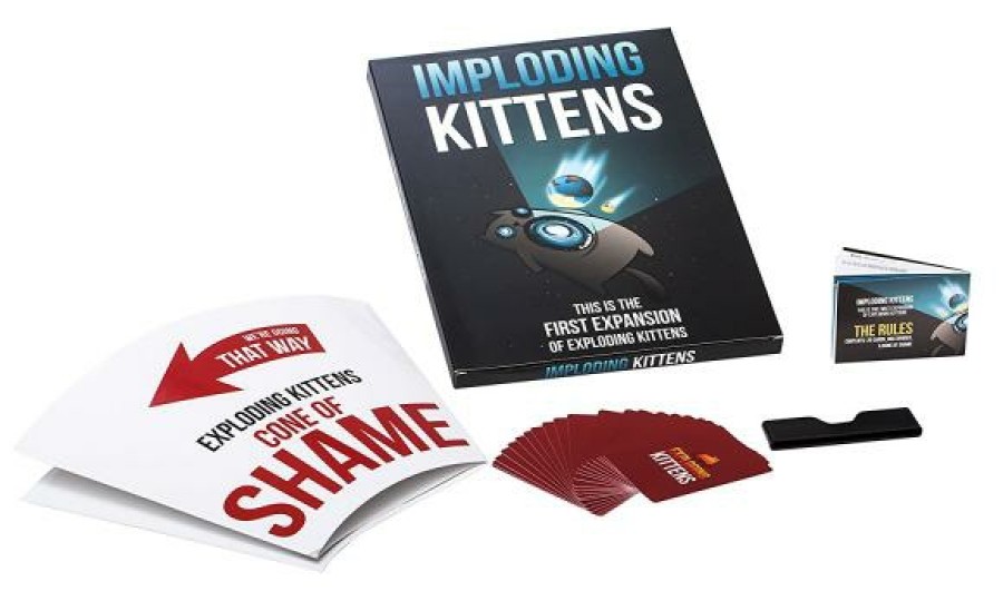 Asmodee Exploding Kittens | Imploding Kittens: Exploding Kittens Expansion