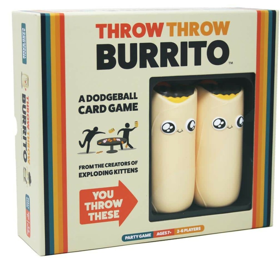 Exploding Kittens Kaartspellen | Throw Throw Burrito - Partyspel