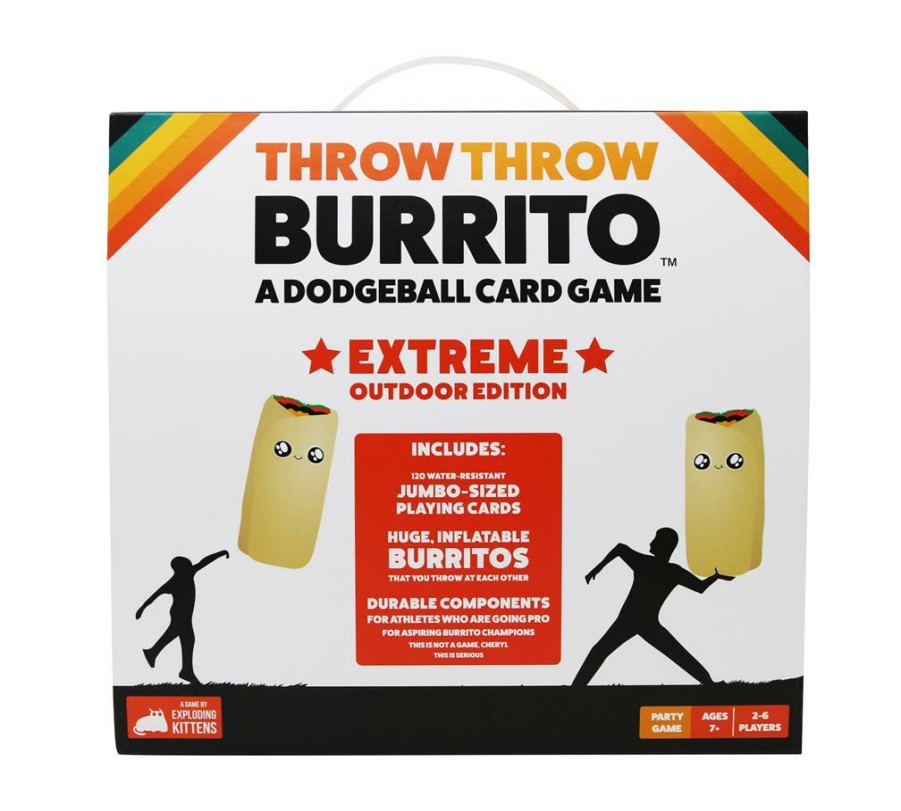 Exploding Kittens Partyspellen | Throw Throw Burrito Extreme Outdoor Edition