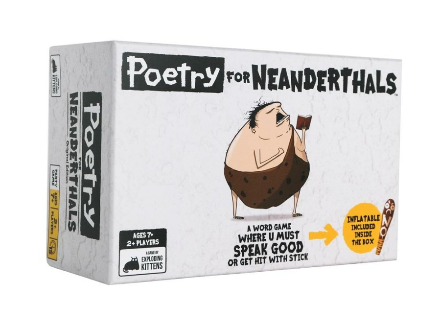 Exploding Kittens Partyspellen | Poetry For Neanderthals - Partyspel