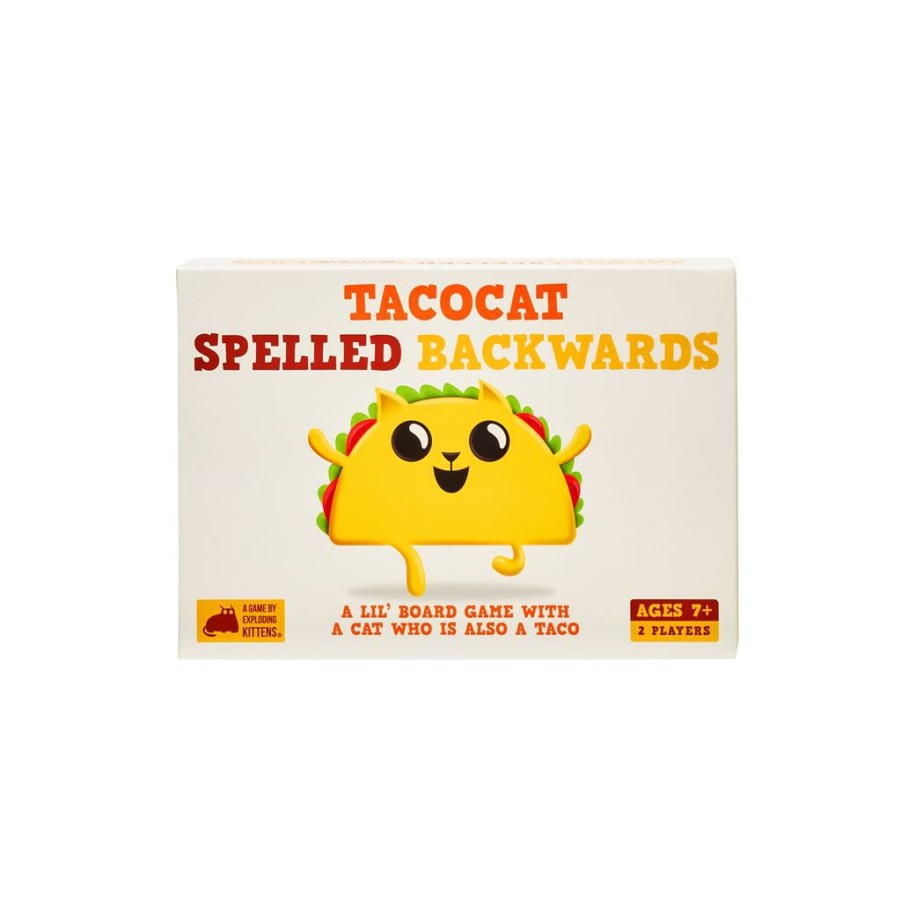 Exploding Kittens 2 Persoonsspellen | Tacocat Spelled Backwards - Bordspel