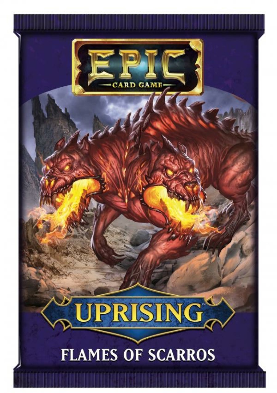 White Wizard Games Epic Card Game | Epic Uprising: Flames Of Scarros